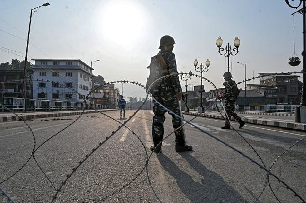 Security Strengthened Around Srinagar