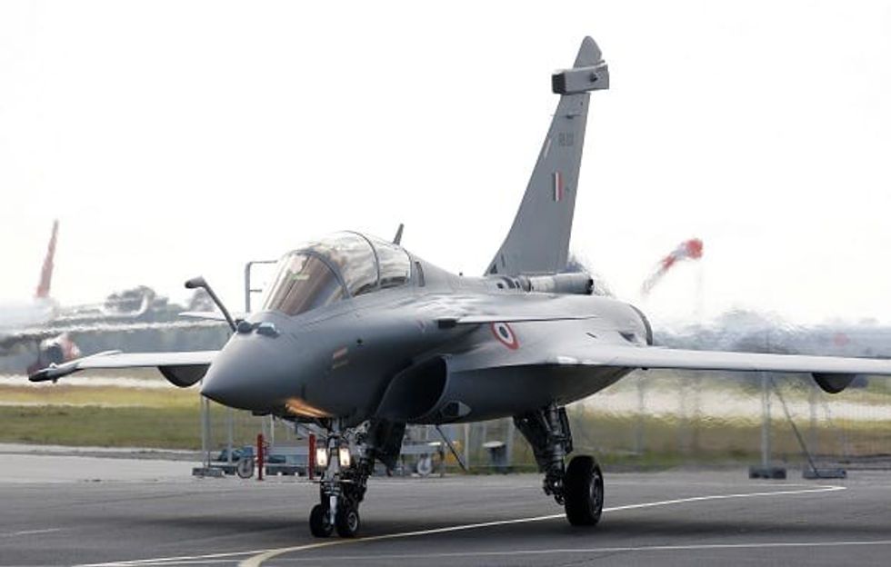 Indian Air Force Gets Its First Rafale Fighter Jet