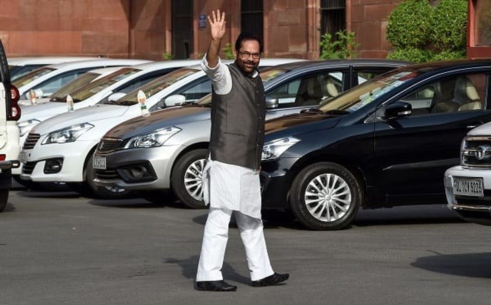 NRC Not A Threat To Citizenship Of Indians: Naqvi