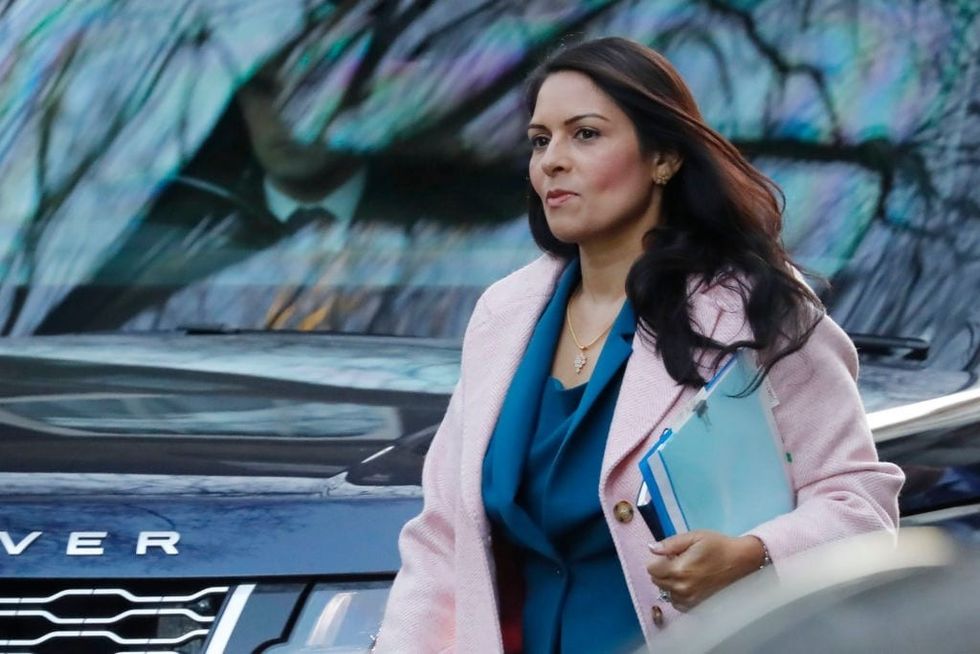 Priti Patel accused of throwing file at official as her allies suspect Leftist ploy