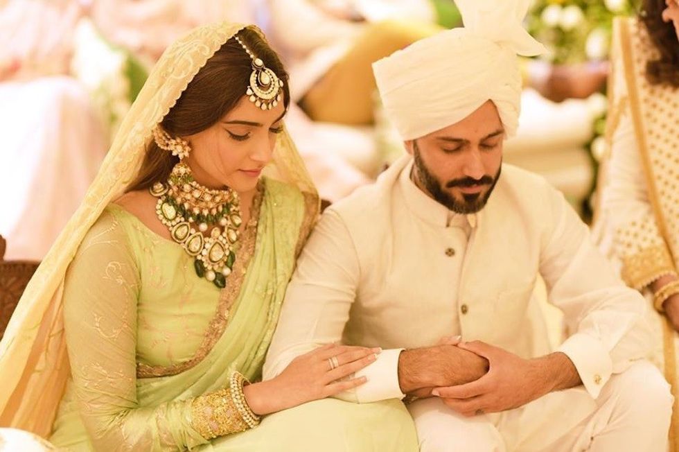 Sonam Kapoor pens a sweet note for Anand Ahuja on their second wedding anniversary