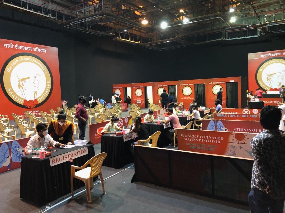 Yash Raj Films starts a vaccination drive at YRF Studios