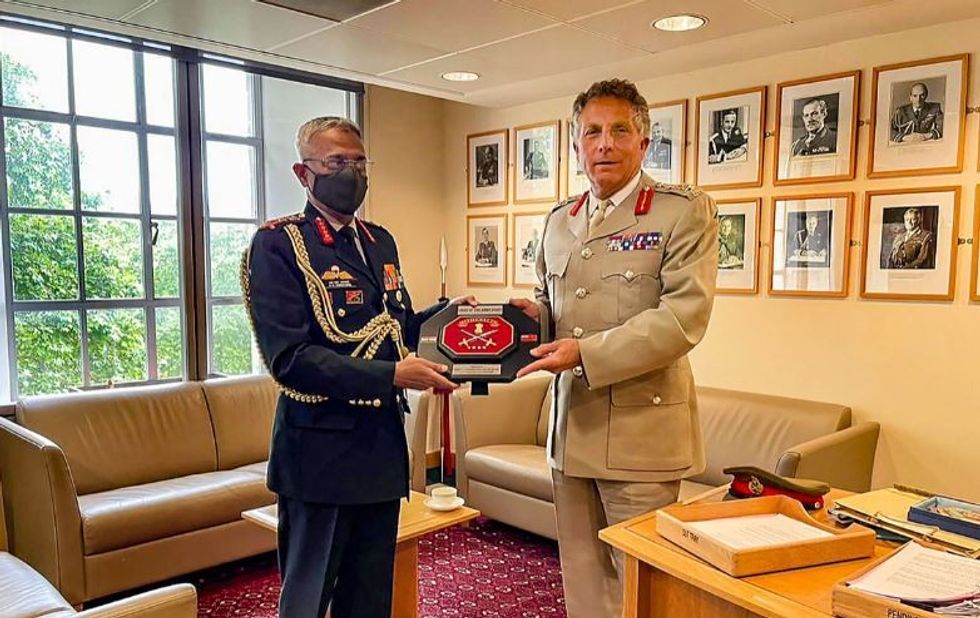 India, UK military chiefs discuss defence cooperation
