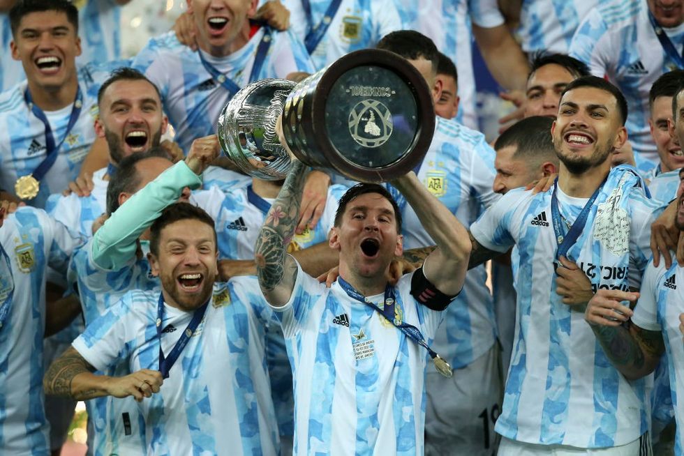 Argentina beat arch-rivals Brazil 1-0 to win Copa after 28 years