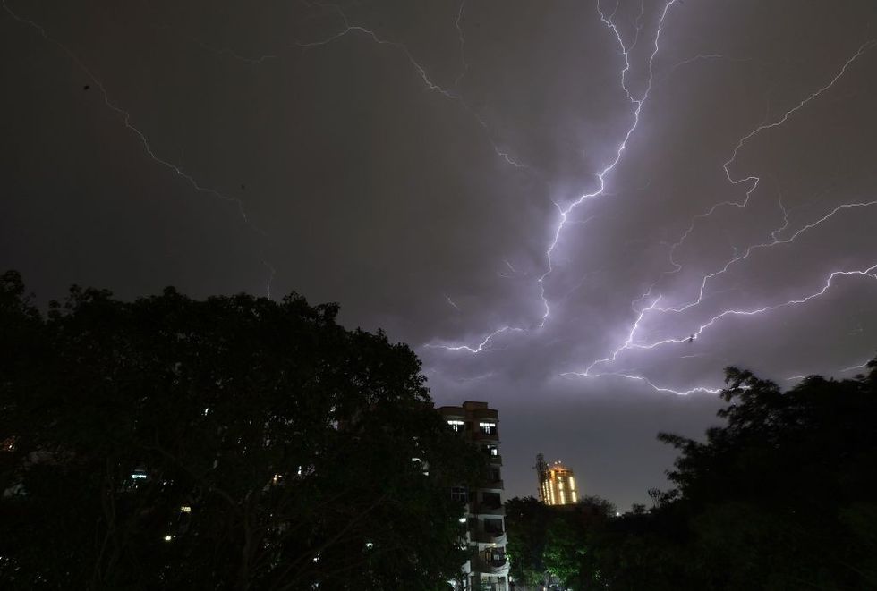 Lightning strikes kill more than 50 in India, 11 at Jaipur fort