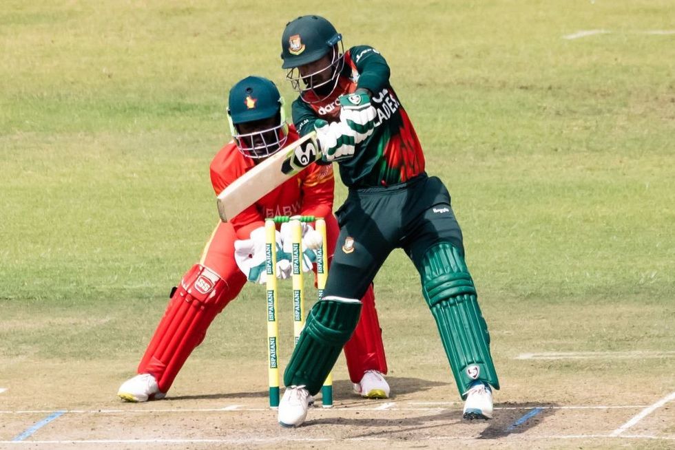 Das, Shakib help Bangladesh crush Zimbabwe in first one-dayer