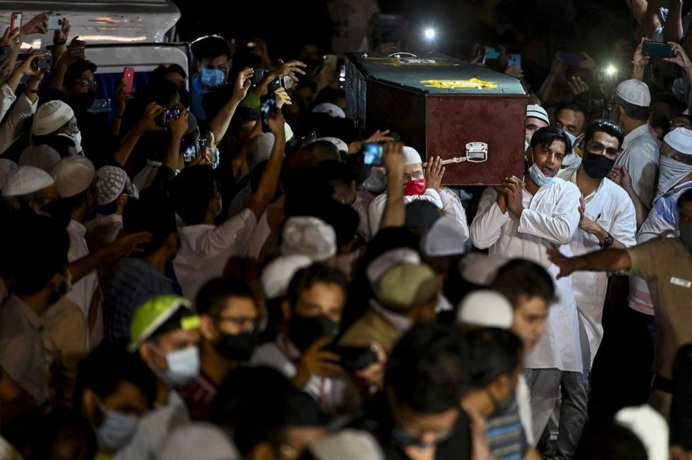 Danish Siddiqui body returns home, family & friends bid adieu