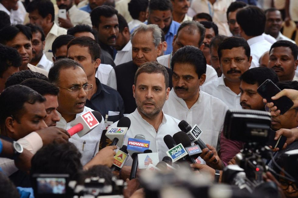 Pegasus: Rahul Gandhi accuses Narendra Modi of treason