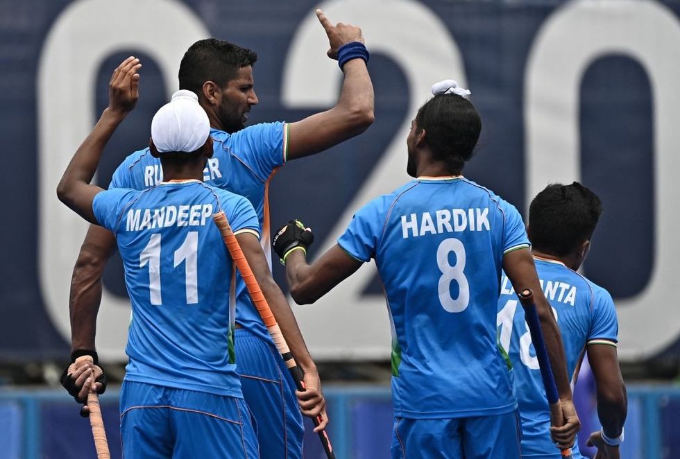 India rebound in hockey at Tokyo, thrash Spain 3-0
