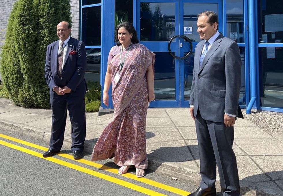 UK-Indian business partnership makes vaccination roll out successful