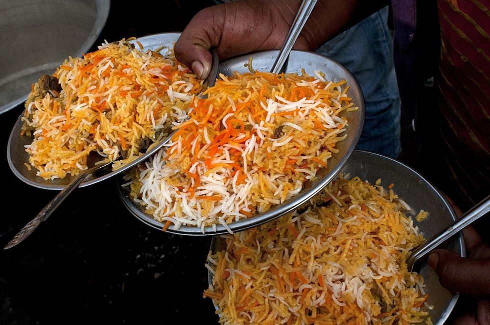 India policewoman in trouble after ordering 'free' biryani