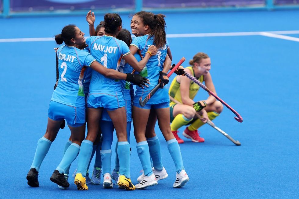 India women create history in Olympic hockey