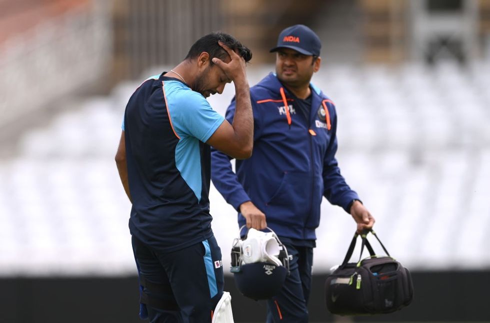 Head blow rules out Mayank Agarwal from 1st Test against England