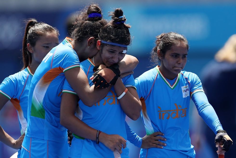 Tears on turf: India women narrowly miss hockey bronze at Tokyo
