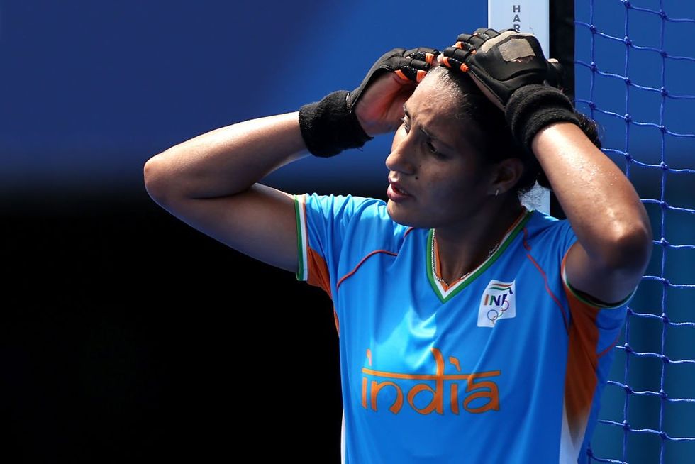 India women hockey players break down while speaking with Modi