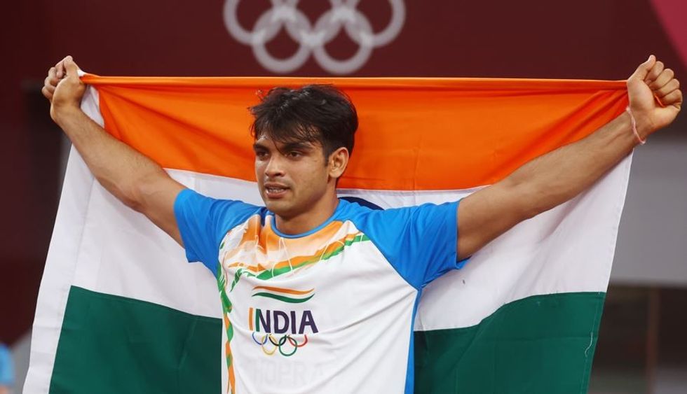 Neeraj Chopra wins historic gold for India in men's javelin