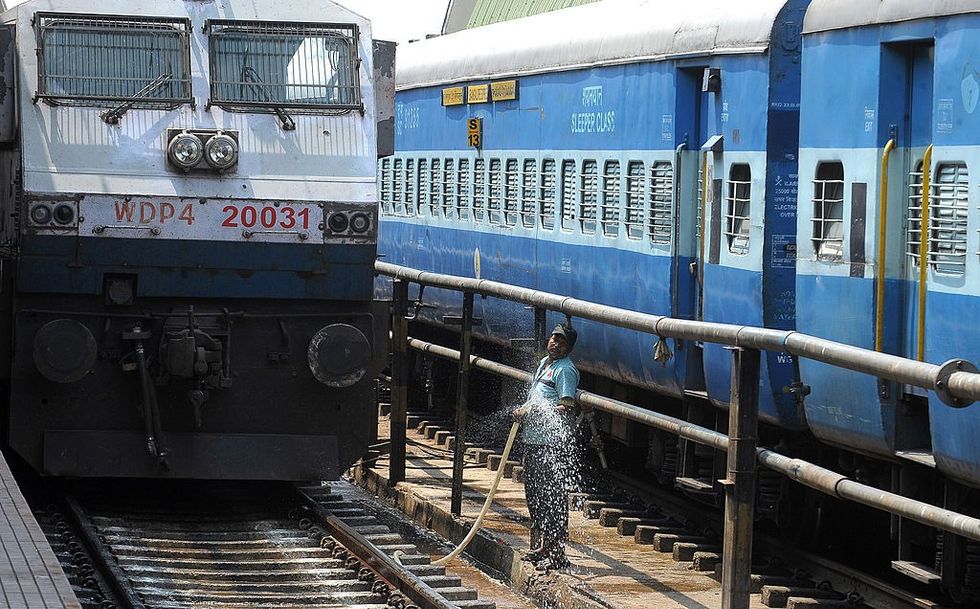 Indian railway minister takes train amid commoners