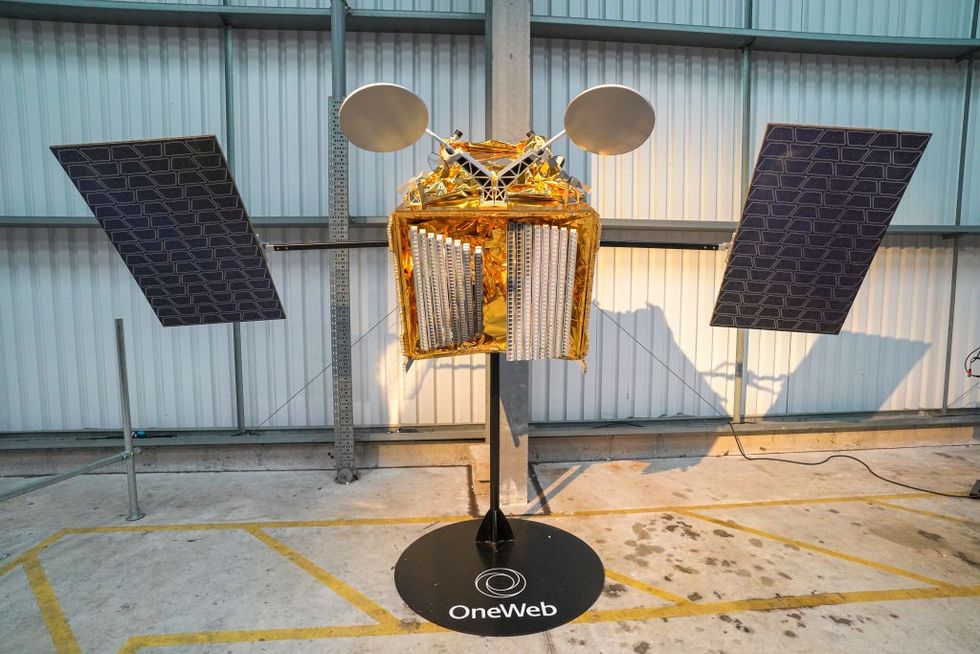 British space internet agency OneWeb launches 34 satellites