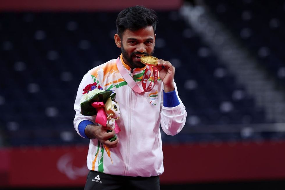 Paralympics: Krishna Nagar wins badminton gold