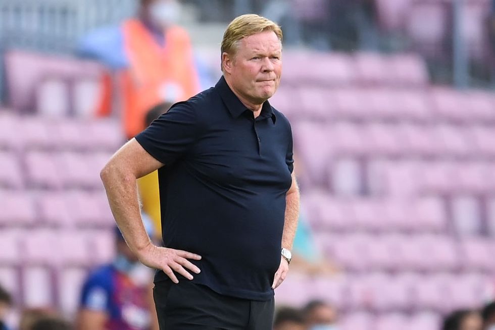 Barcelona coach Koeman won't discuss future with club