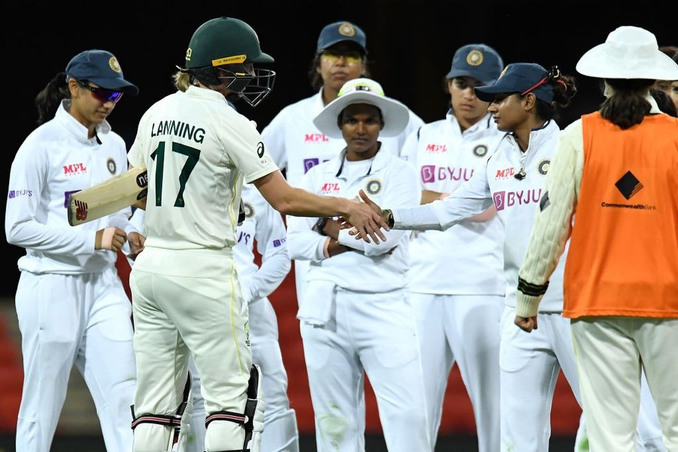 Australia-India women's pink-ball Test ends in draw