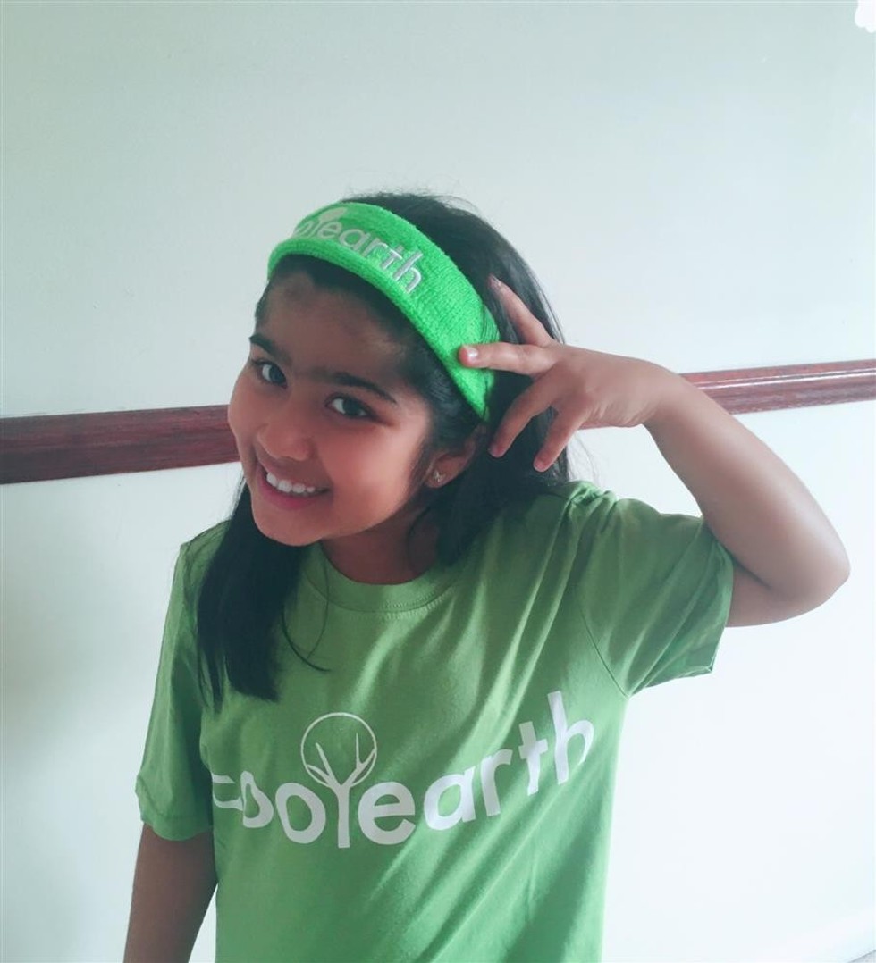 British Indian girl wins prime minister's award for climate campaign