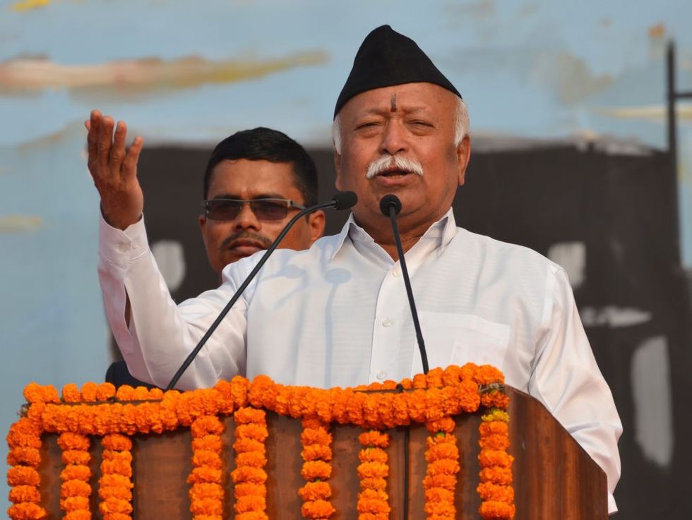 RSS chief urges Modi govt to regulate platforms, cryptocurrency