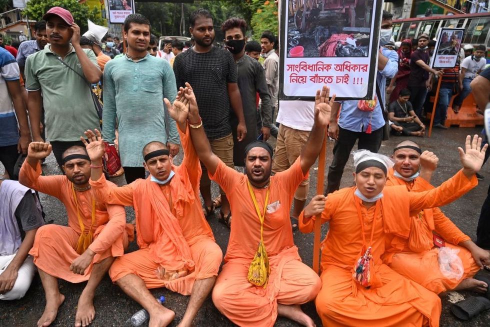 Massive protests in Bangladesh over deadly violence