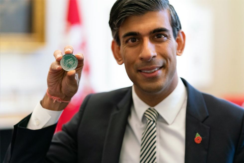 Rishi Sunak unveils Mahatma Gandhi coin to mark Diwali