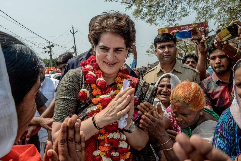 How Priyanka Gandhi Vadra is playing women card to revive Congress