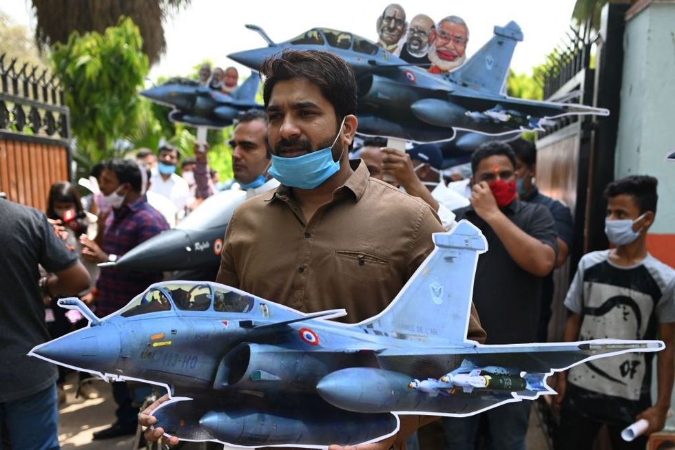 Modi's BJP locks horns with Congress over Rafale deal