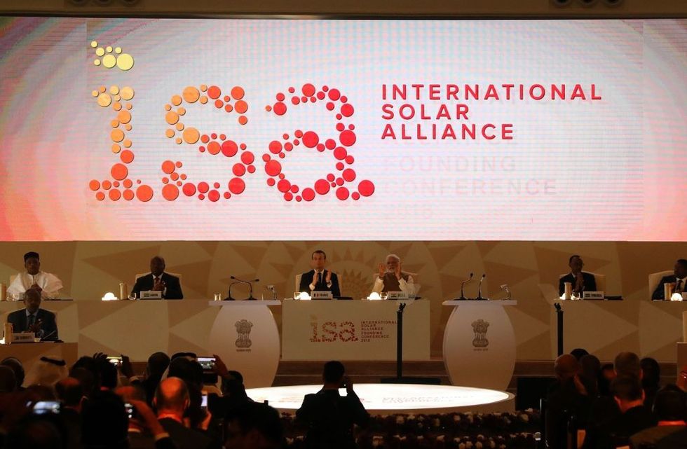 India-led ISA signs UN pact at COP26