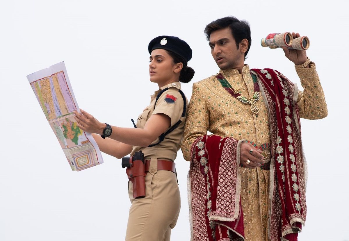 First look of Taapsee Pannu and Pratik Gandhi’s Woh Ladki Hai Kahaan unveiled