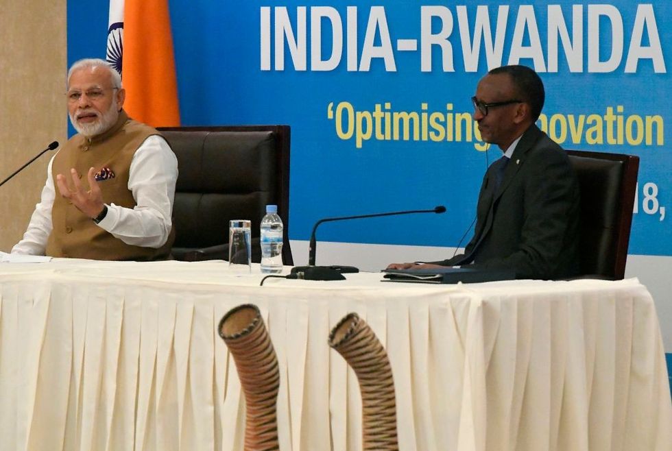 India junior foreign minister reviews Rwanda ties