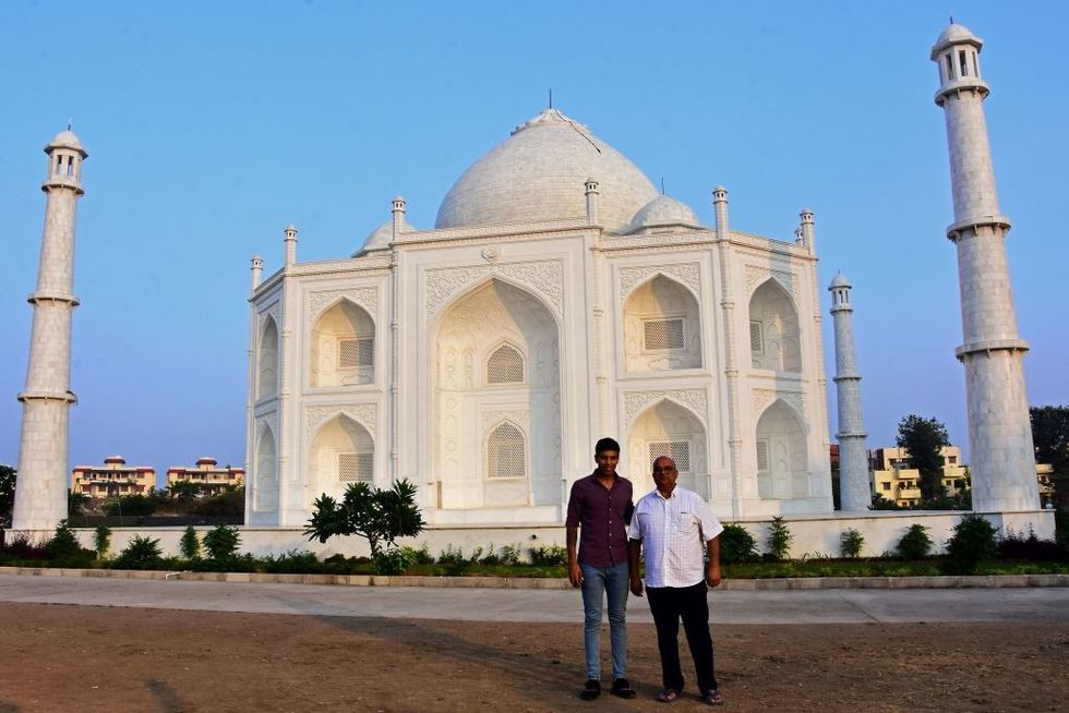 In India's Madhya Pradesh, man makes Taj Mahal home to show his love for wife