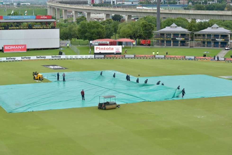 South Africa vs India 1st Test: Second day washed out