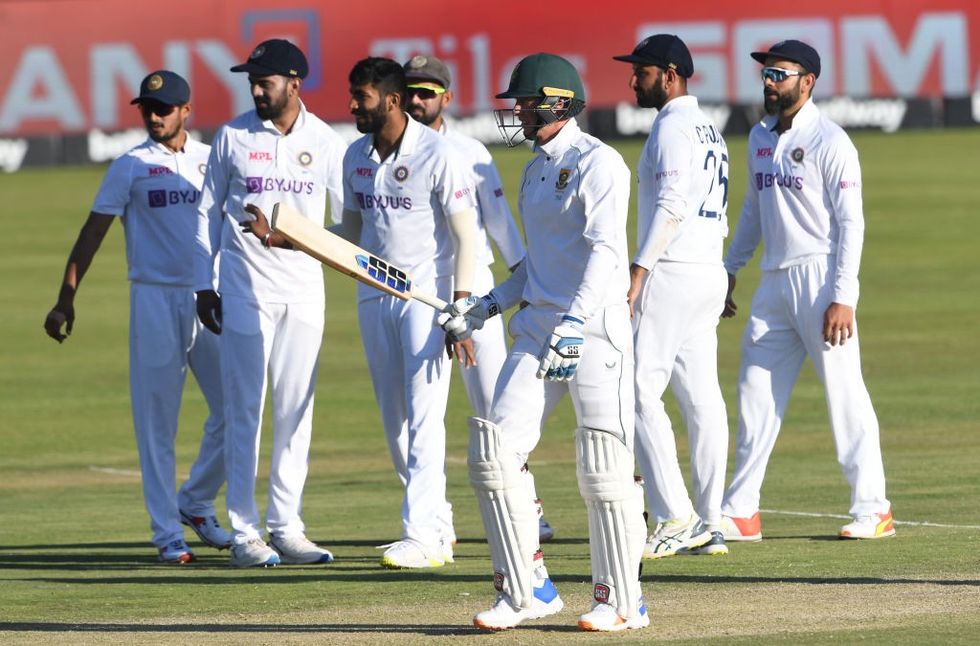 1st Test: SA struggle as India set hosts target of 305