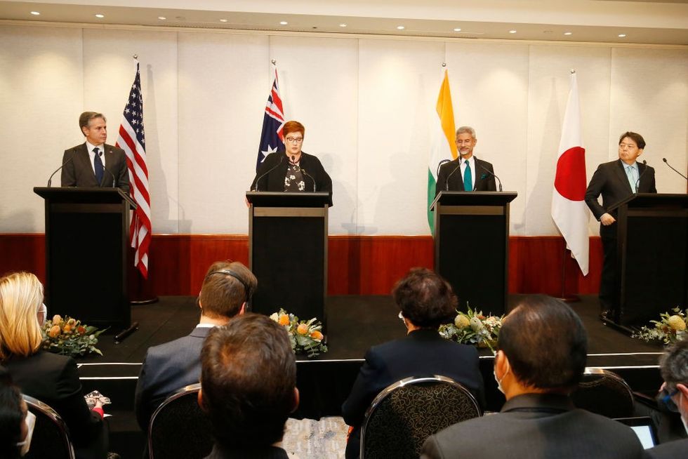 Quad vows for deeper cooperation in Indo-Pacific