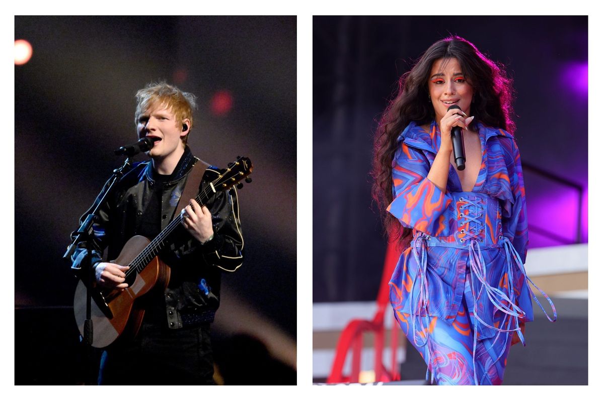 Ed Sheeran, Camila Cabello perform ‘Bam Bam’ song at fundraising concert for Ukraine