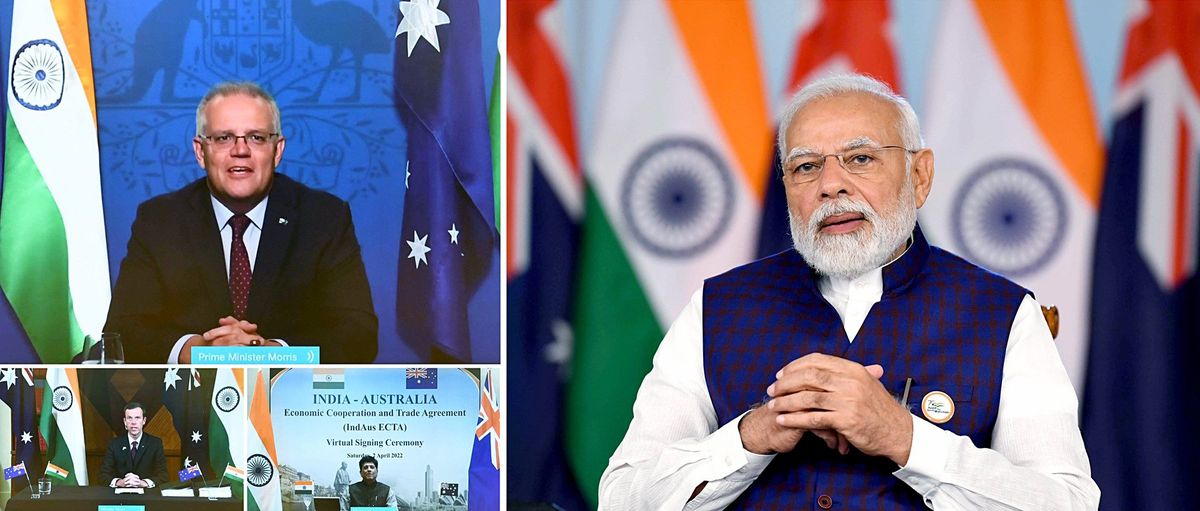 Massive tariff cuts likely as India, Australia sign trade deal