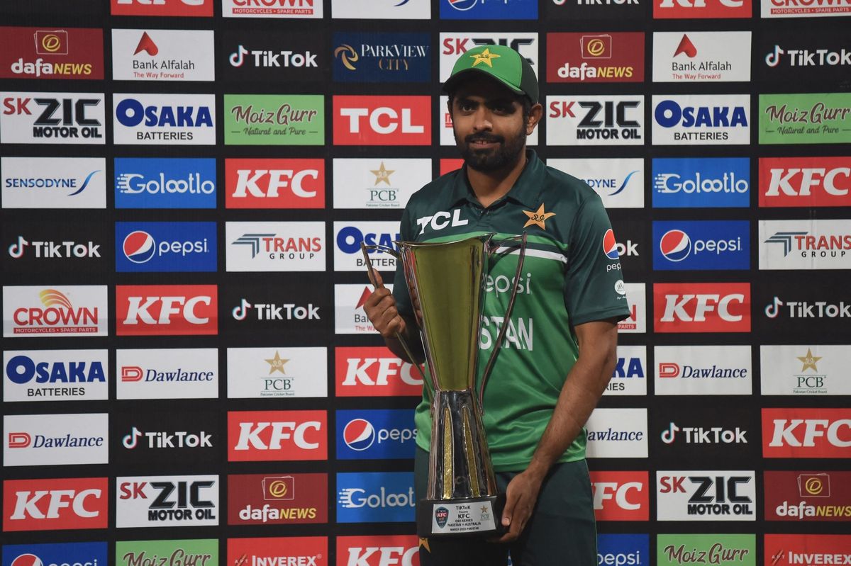 Ton-up Babar leads Pakistan to first series win over Australia in 20 years