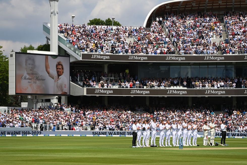 England-NZ Test: Lord's pays dramatic tribute to 'common foe' Shane Warne