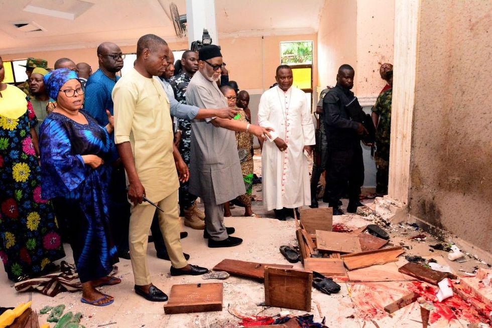 Pain and horror follow Nigeria church massacre: 50 dead