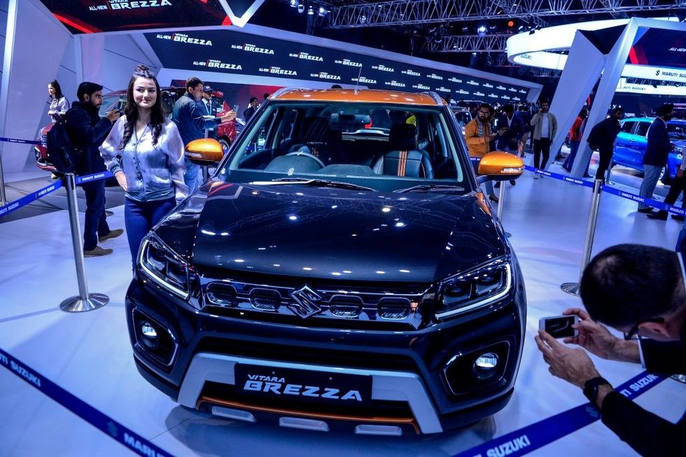 It's a massive traffic jam as automakers battle in India's compact SUV segment