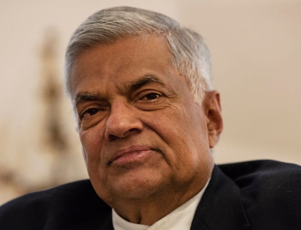 Sri Lanka prime minister Ranil Wickremesinghe takes oath as acting president