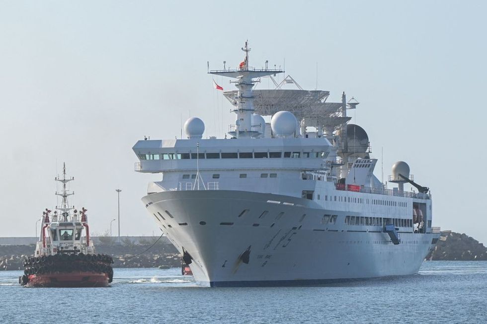 Chinese satellite-tracking ship Yuan Wang 5 anchors in Sri Lankan port despite India's objections