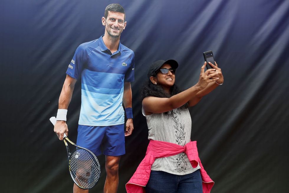 Novak Djokovic fans protest outside Arthur Ashe Stadium as US Open 2022 kicks off