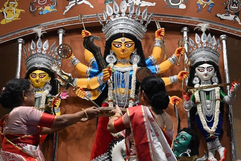 Rise in foreign orders after Covid slack cheers up Kolkata Goddess Durga idol-makers
