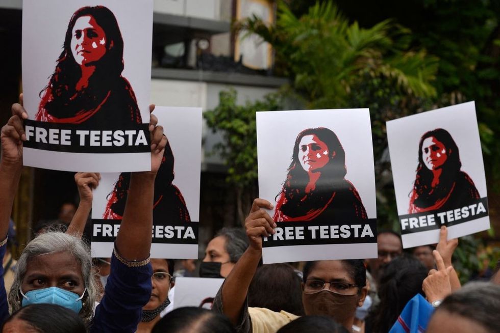 India's Supreme Court grants interim bail to Teesta Setalvad, a harsh Modi critic