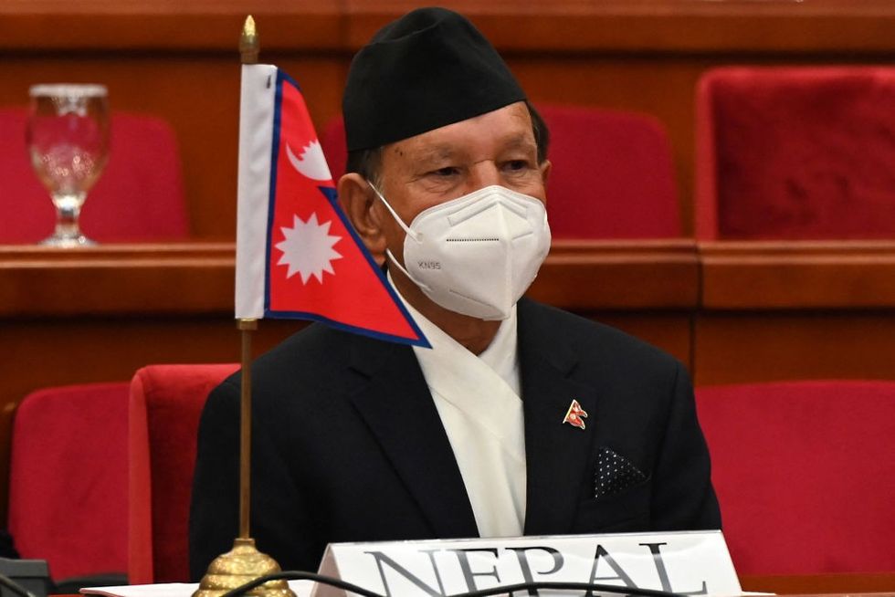 Nepal foreign minister attends lying-in-state of Queen Elizabeth II